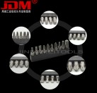 JDM金达美 短十字一字内六角梅花四方米字风批头S2电动螺丝刀25mm